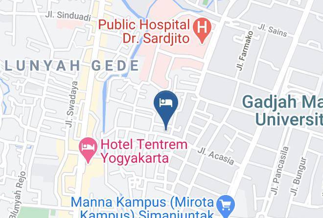 Sleman - Kost Vip Josh Ugm Maps