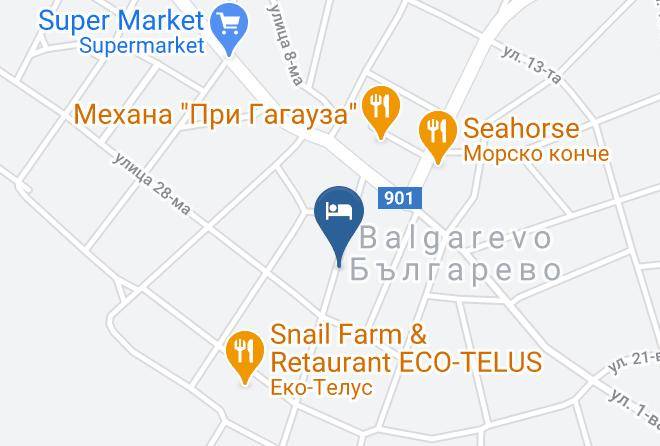 Kavarna - Kosta Bungalows Maps