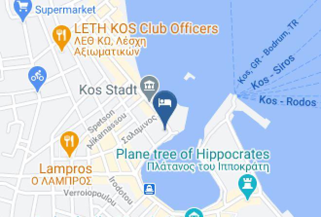 Kos - Kosta Palace Hotel Maps