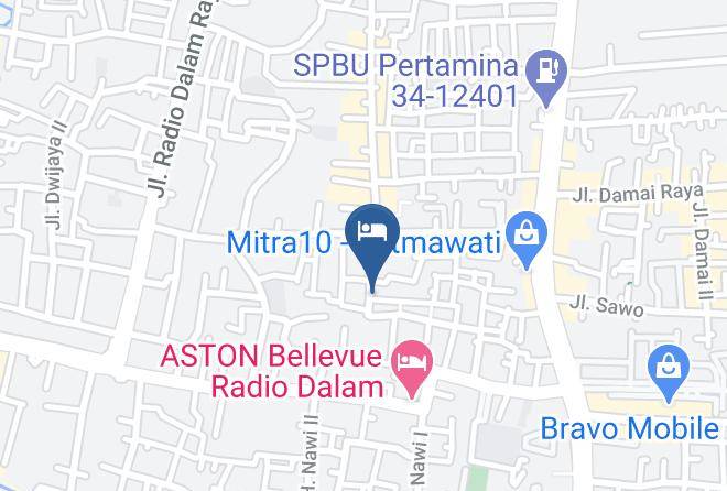 Jakarta Selatan - Kostan Kpk2g Maps