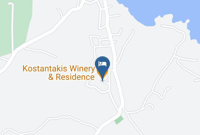 Milos - Kostantakis Winery & Residence Maps