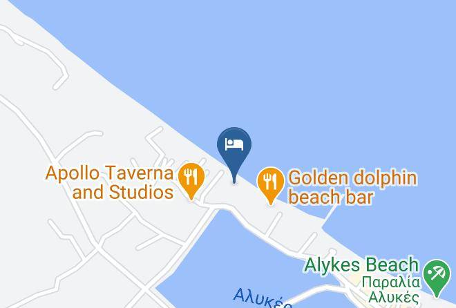 Kostantin Beach Hotel Map