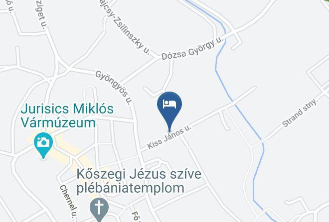 Koszeg - Koszeg Panzio Maps
