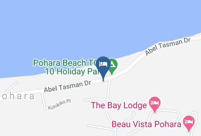 Pohara - Kotare Sands Food Bar & Accomodation Maps