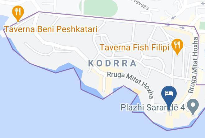 Saranda - Oceanic Overview Suites Maps