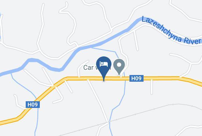 Rakhiv Raion - Kotedzh P'yate Koleso Maps