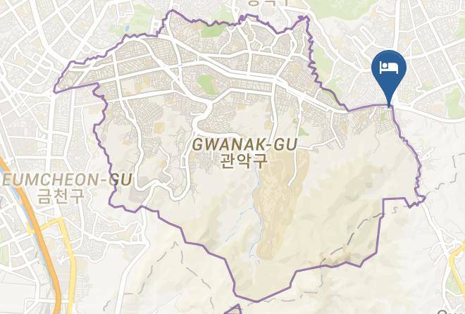 Gwanakgu - Kotel Yaja Maps