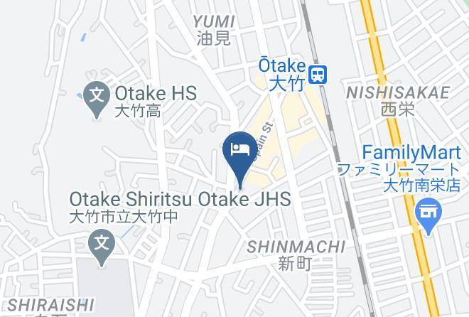 Otake City - Kotobuki Inn Maps