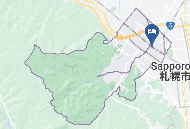 Sapporo City Nishi Ward - Kotoni Green Hotel Maps