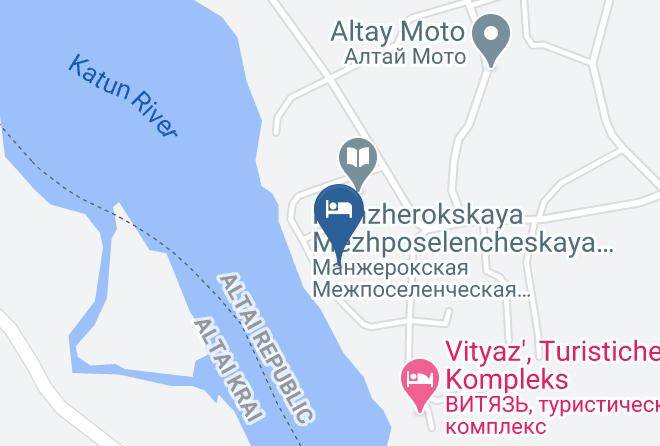 Mayminsky District - Kottedzh Berezhok Maps