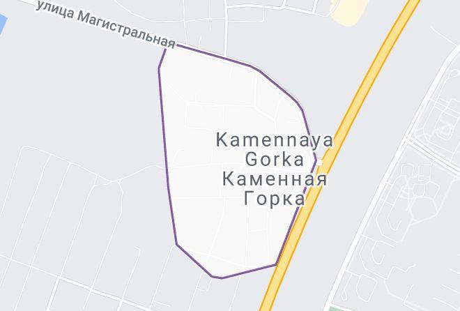 Minskiy Rayon - Kottedzh Kamennaya Gorka Maps