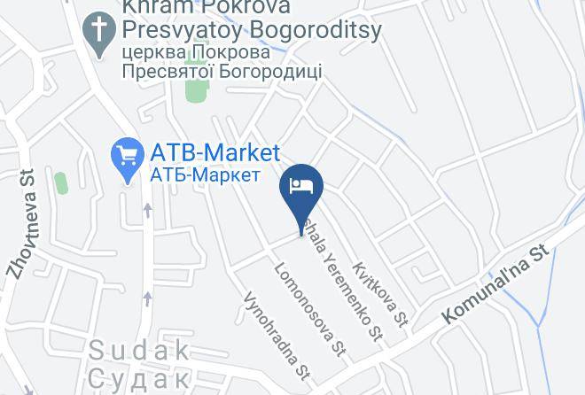 Sudak - Kottedzh Otely Sundays Maps