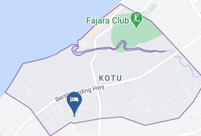 Serekunda - Kotu Island Lodge Maps