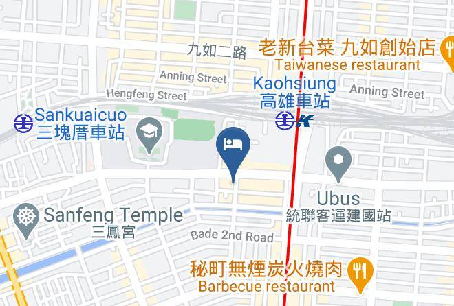 Sanmin District - Kou Sin Hotel Maps