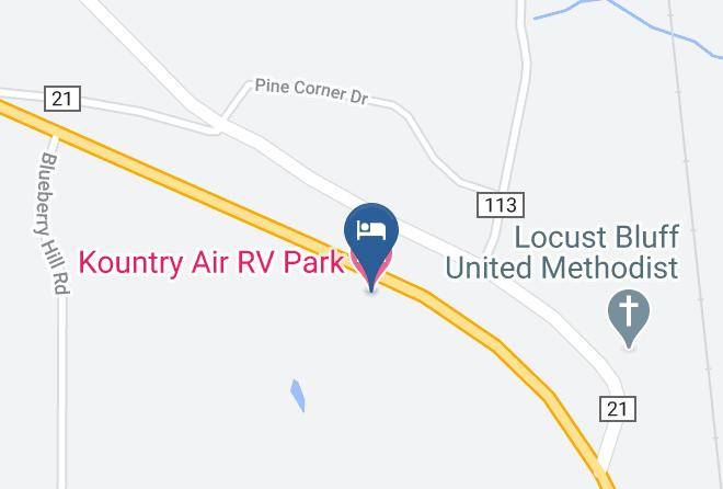 Autauga - Kountry Air Rv Park Maps