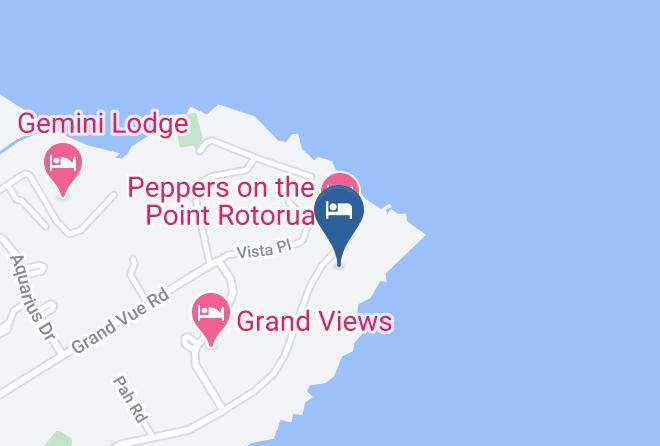 Rotorua - Koura Lodge Maps