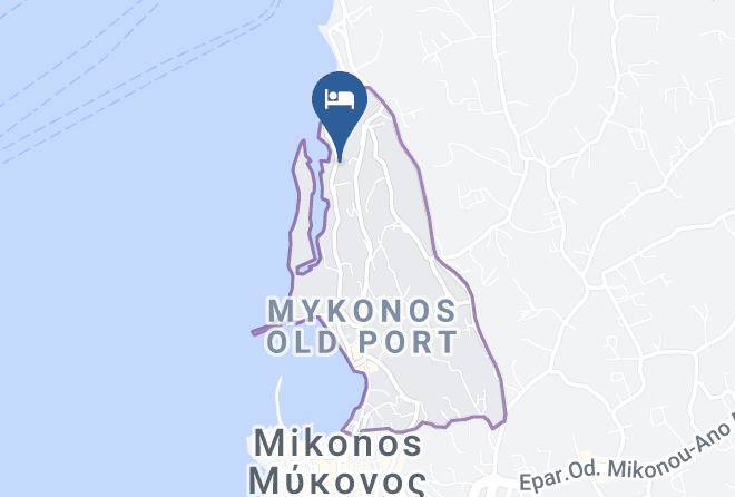 Kouros Hotel & Suites Map