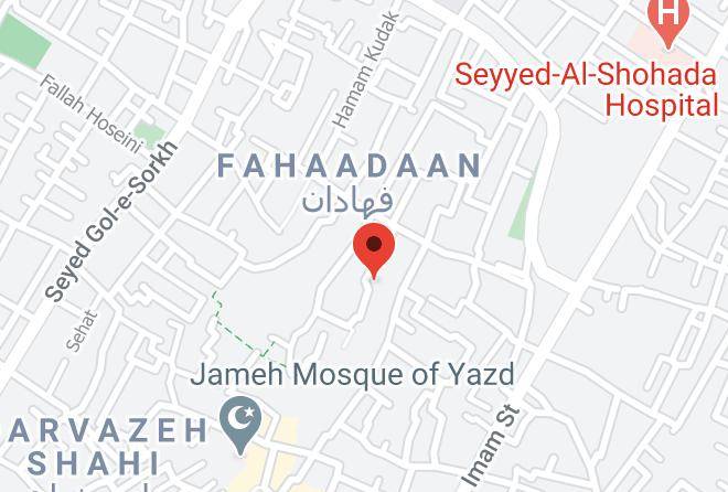 Yazd - Kourosh Traditional Hotel Maps