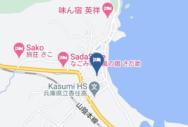 Kami Townmikata District - Kousei Inn Maps