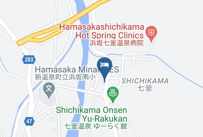 Shin Onsen Townmikata District - Kouya Inn Maps