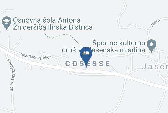 Ilirska Bistrica - Kovacic Antonija Privat Sobe Maps
