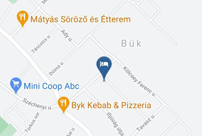 Buk - Kovacs Vendeghaz Maps