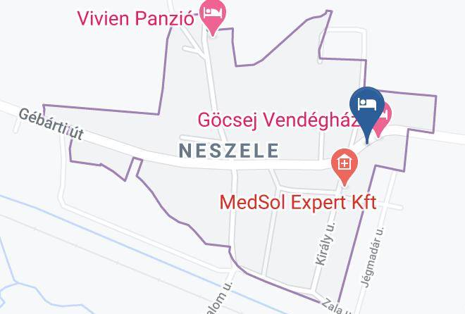 Zalaegerszeg - Kovacs Vendeghaz Maps