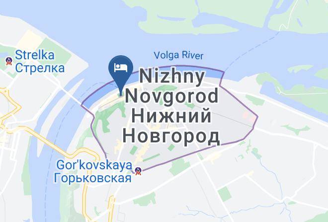 Nizhniy Novgorod - Kovalski Hotel Maps