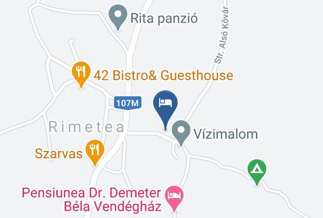Rimetea - Kovarvendeghaz Maps