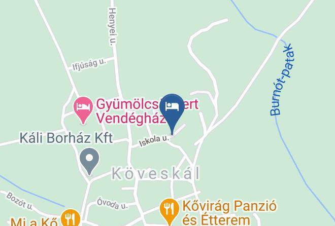 Koveskal - Koveskali Turistahaz Maps