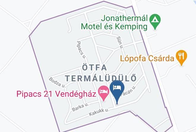 Kiskunmajsa - Kovirozsa Vendeghaz Maps