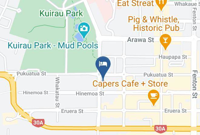 Rotorua - Kowhai & Colonial Motel Maps