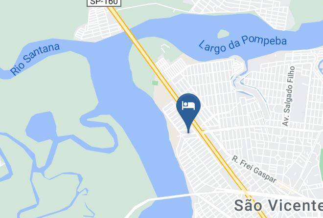 Sao Vicente - Koxixo Motel Maps
