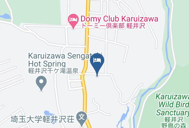 Karuizawa Townkitasaku District - Koya Backpackers Maps