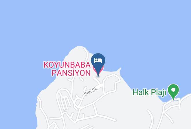 Bodrum - Koyunbaba Pansiyon Maps