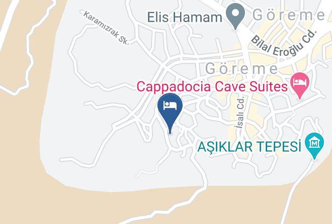 Goreme - Koza Cave Hotel Maps