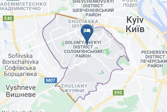 Kyiv - Kozatsky On Antonova Maps