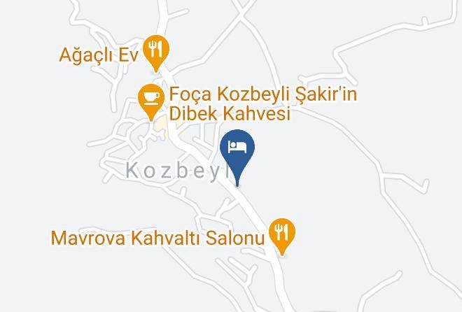 Foca - Kozbeyli Konagi Otel Maps