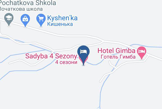 Mizhhirya Raion - Kozkovyi Domik Maps