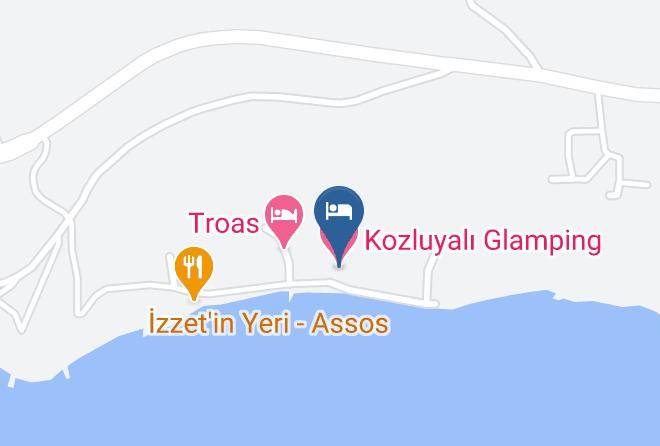 Ayvacik - Kozluyali Glamping Maps