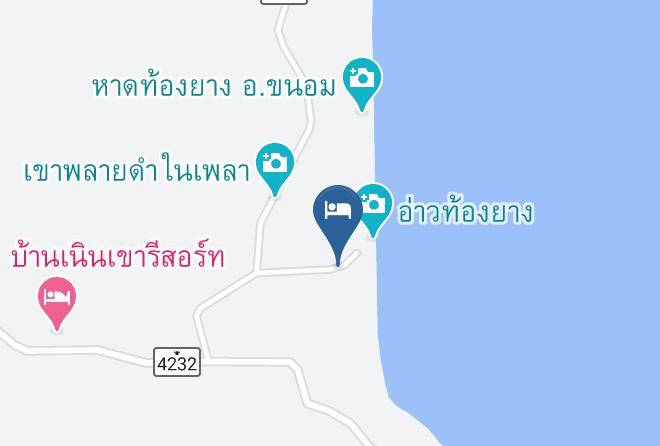 Amphoe Khanom - Kpd Khaoplaidam Resort And Restaurant Maps