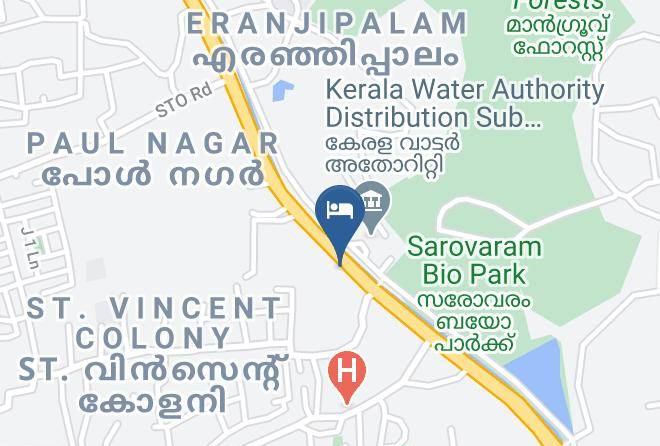 Kozhikode - Kpm Tripenta Hotel Maps