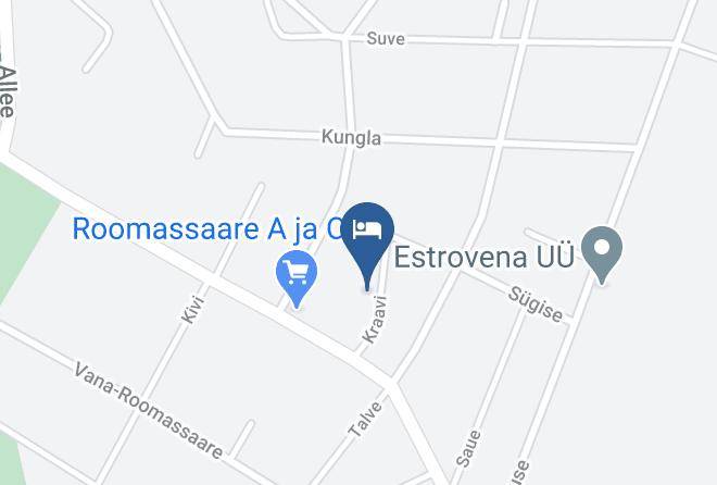 Saaremaa Vald - Kraavi Puhkemaja Maps