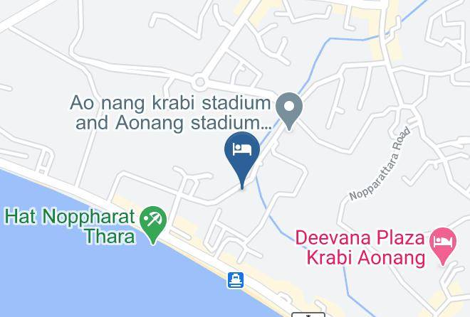 Mueang Krabi District - Krabi Aquamarine Resort Maps