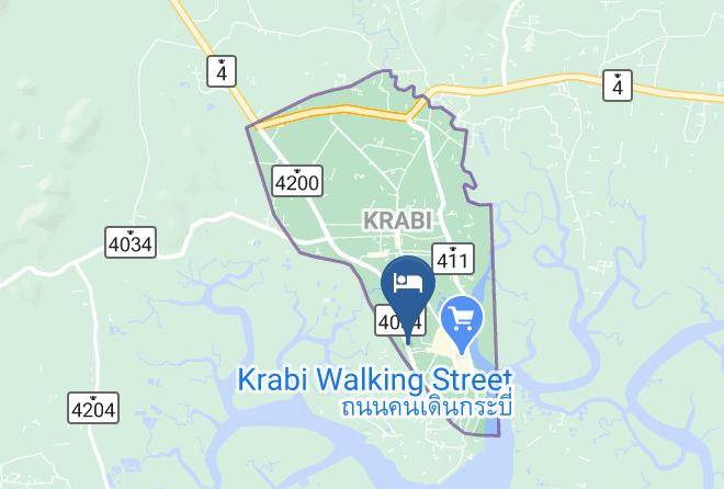 Mueang Krabi District - Krabi Phetpailin Hotel Maps