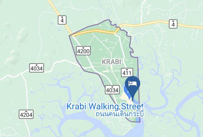 Mueang Krabi District - Krabi Pura Maps