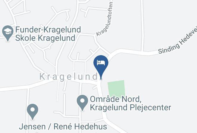 Kragelund Gl Praestegard Map