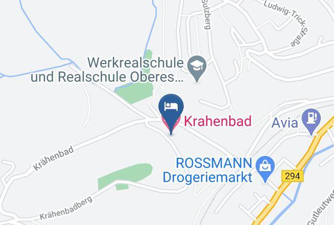 Freudenstadt - Krahenbad Hotel Maps
