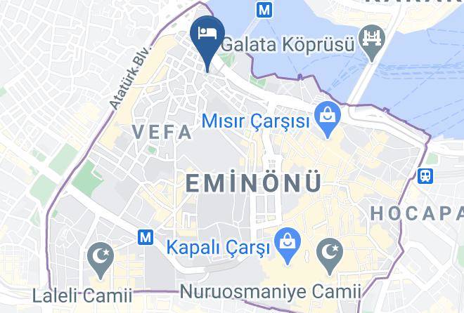 Fatih - Kral Mert Hotel Maps