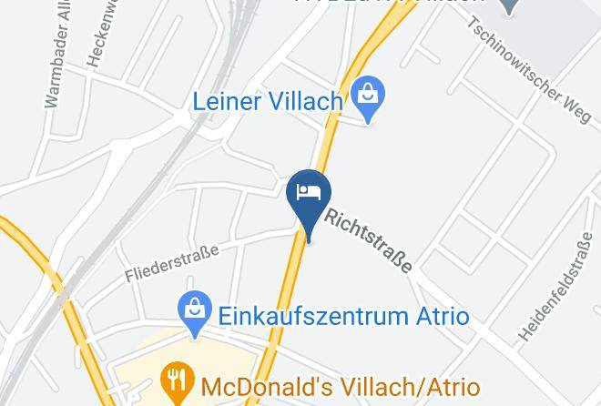 Villach - Kram Vermietung Maps